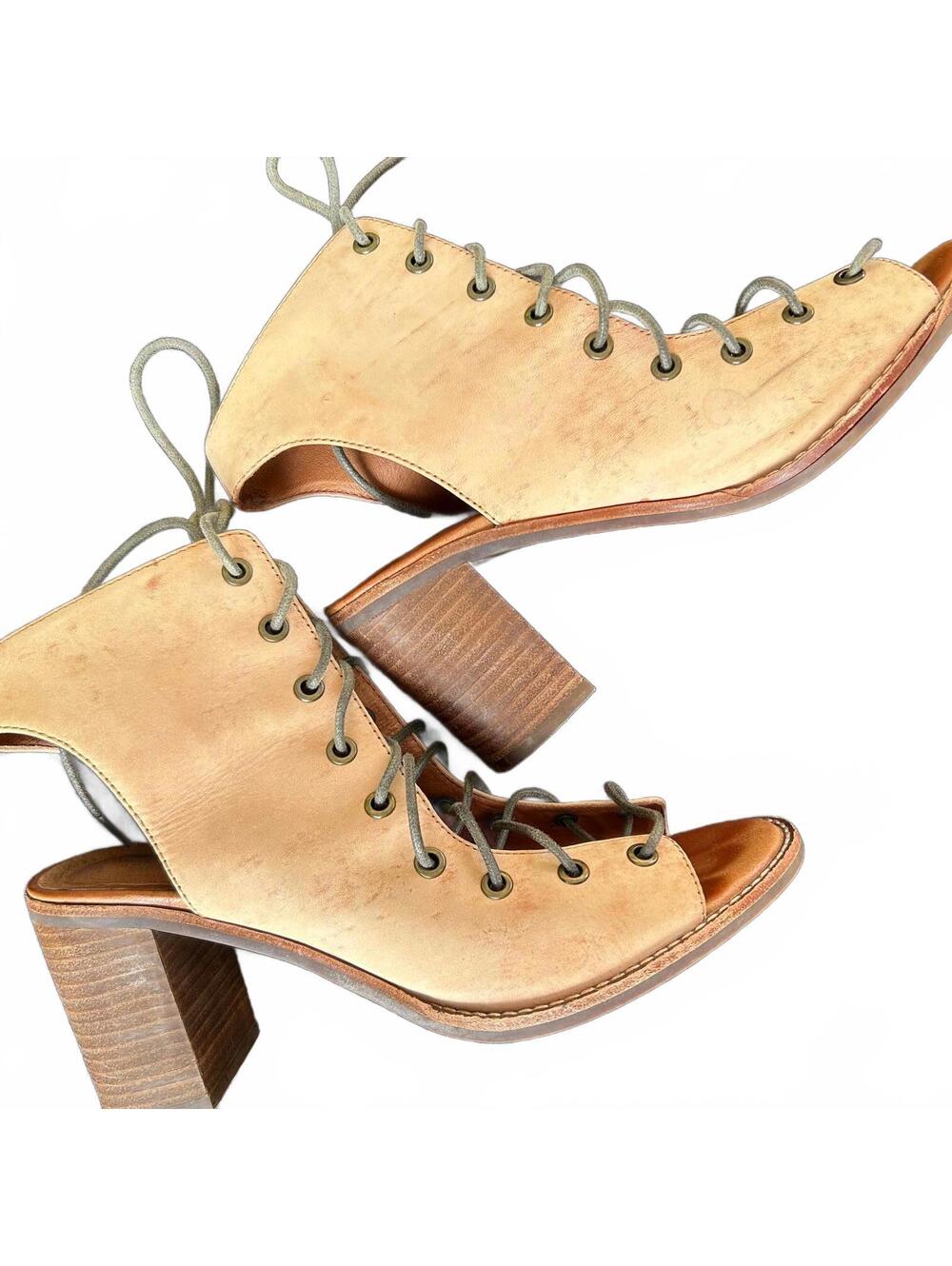 Jeffrey Campbell Minimal Lace Up Sandal size 10